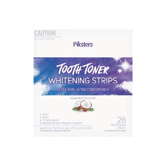 Piksters Designer White Whitening Strips Pk 28