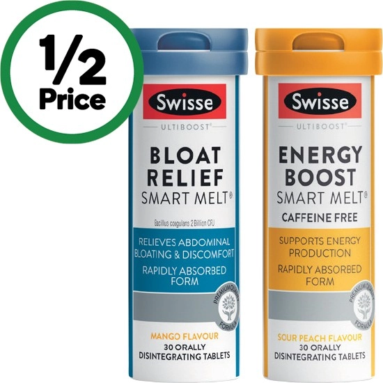 Swisse Ultiboost Smart Melts Pk 30-60#