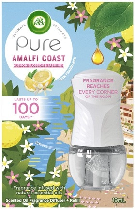 Air Wick Pure Ultimate Getaways Amalfi Coast Diffuser + Refill 19mL