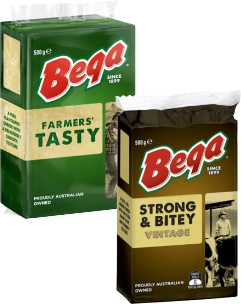 Bega Cheese Block 500g