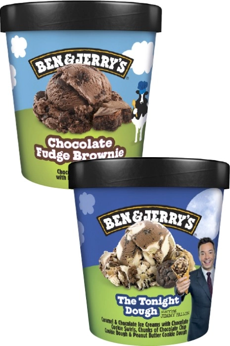 Ben & Jerry’s Ice Cream Tub 427mL-465mL