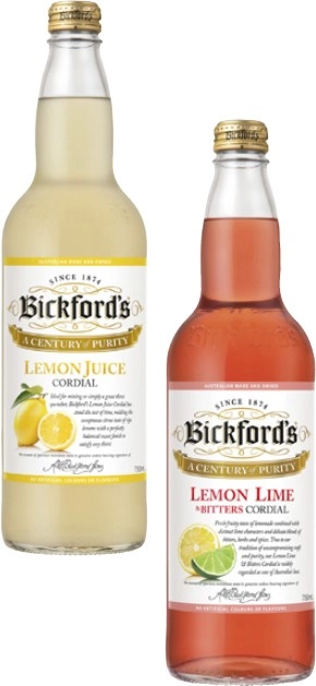 Bickford's Cordial 750mL