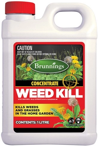 Brunnings Concentrate Weed Kill 1 Litre