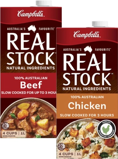 Campbell's Real Stock 1 Litre