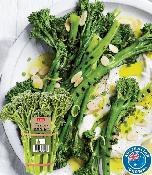 Coles Australian Family Broccolini Pack