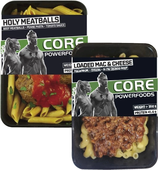 Core Powerfoods Frozen Meal 350g