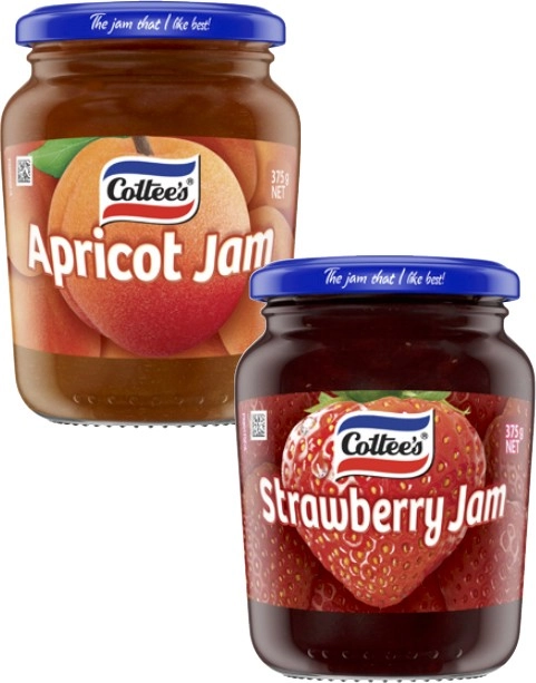 Cottee's Jam 375g