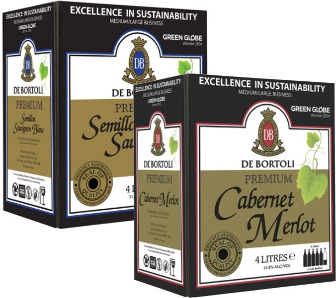 De Bortoli Premium Sem Sauv Blanc, Cabernet Merlot 4 Litre Casks