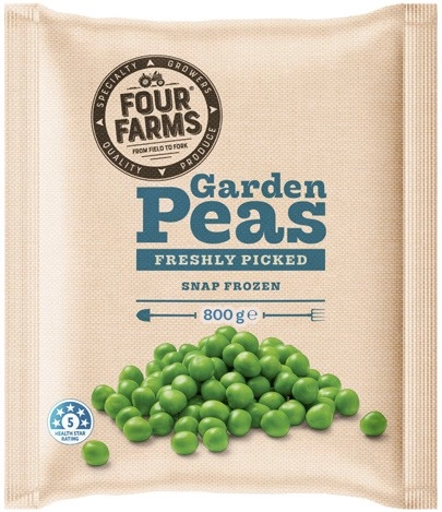 Four Farms Peas 800g