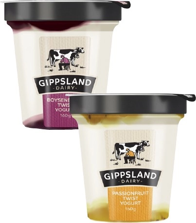 Gippsland Dairy Twist Yogurt 160g