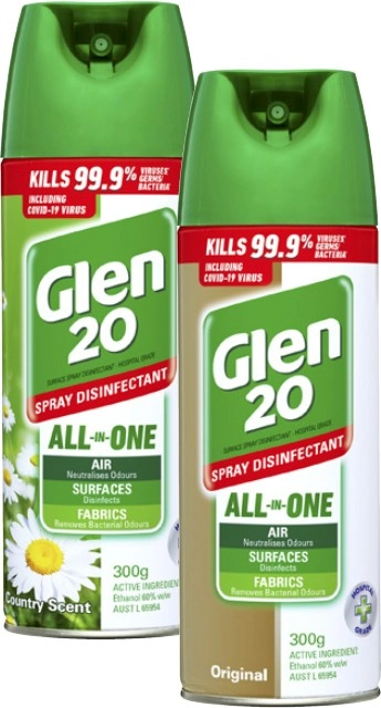 Glen 20 Disinfectant Spray 300g