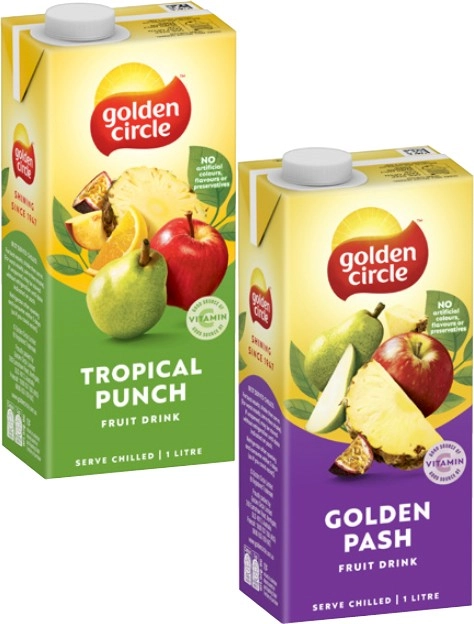 Golden Circle Tetra Fruit Drink 1 Litre