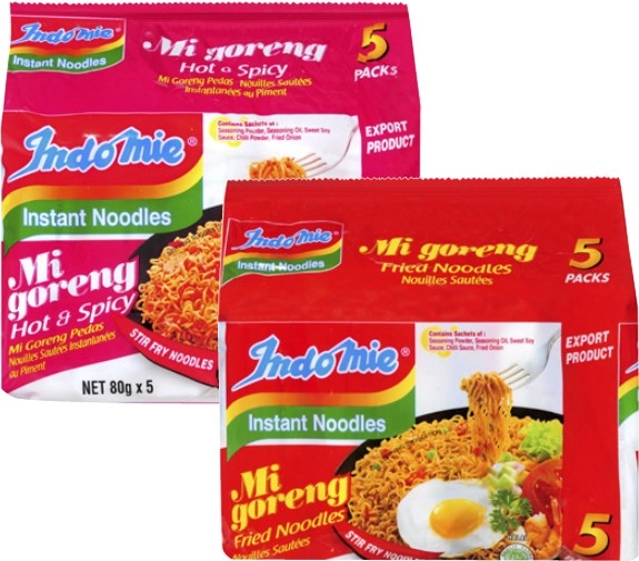 Indomie Instant Noodles 5 Pack 400g-425g