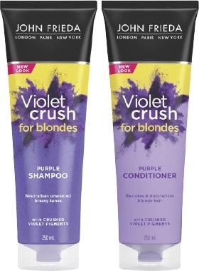 John Frieda Violet Crush Tone Refresh Shampoo or Conditioner 250mL