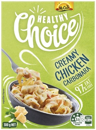 McCain Healthy Choice Frozen Meal 280g-350g