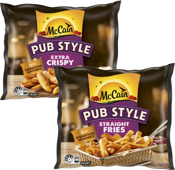 McCain Pub Style Chips 750g