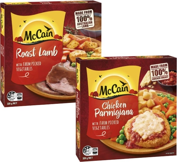 McCain Red Box Plated Meal 320g