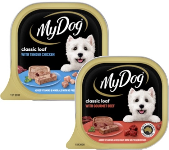 My Dog Dog Food Tray 100g