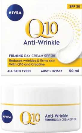 Nivea Q10 Anti-Wrinkle Firming Day Cream SPF30 50mL