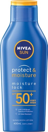 Nivea Sun Protect & Moisture Sunscreen Lotion SPF50+ 400mL