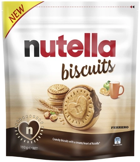 Nutella Cream Biscuits 193g