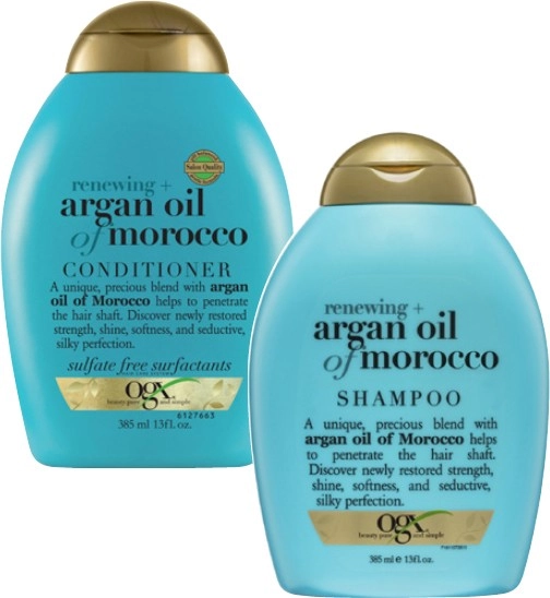 Ogx Argan Oil of Morocco Shampoo or Conditioner 385mL