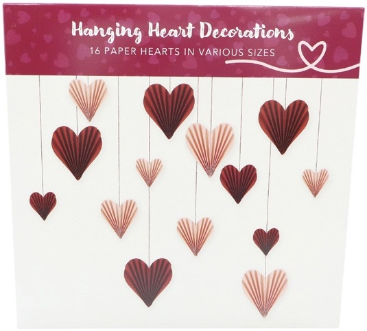 Paper Hearts Decoration