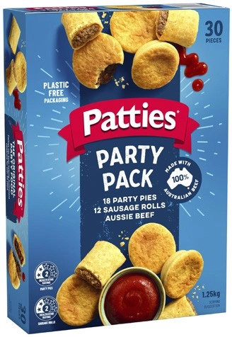 Patties Party Pack 30 Pack 1.25kg