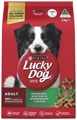 Purina Lucky Dog Dry Dog Food 3kg