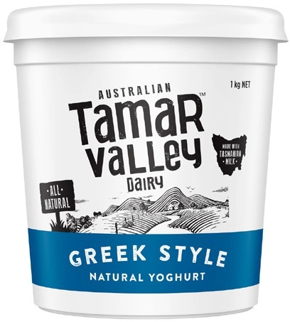 Tamar Valley Dairy Greek Style Yoghurt 1kg