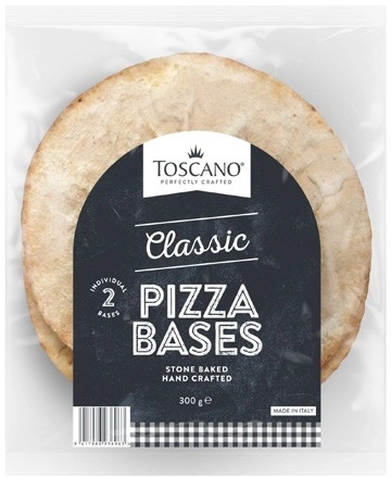 Toscano Pizza Bases 300g