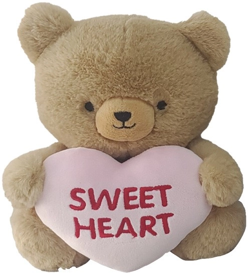 Valentine's Day Bear with Candy Heart