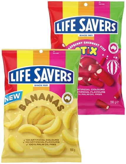 Life Savers Share Pack 150‑200g Selected Varieties