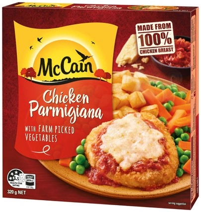 McCain Redbox Frozen Meal 310‑320g Selected Varieties