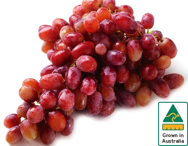 Australian Red Seedless Grapes