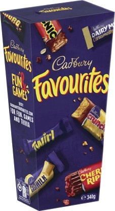 Cadbury Favourites 336-340g Selected Varieties