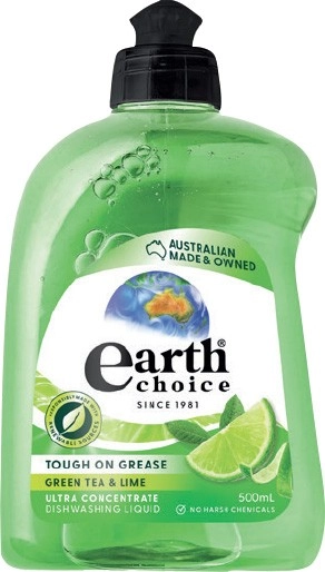 Earth Choice Ultra Concentrate Dishwashing Liquid 500mL Selected Varieties