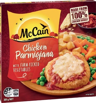 McCain Redbox Frozen Meal 310‑320g Selected Varieties