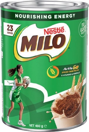 Nestlé Milo 460g, Plant Based 395g or 30% Less Added Sugar 395g