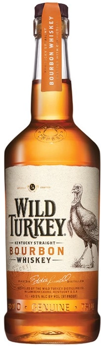 Wild Turkey 81 Proof Bourbon 1 Litre