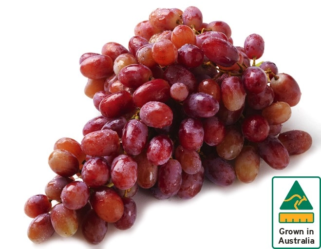 Australian Red Seedless Grapes