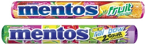 Mentos Roll 37.5g Selected Varieties