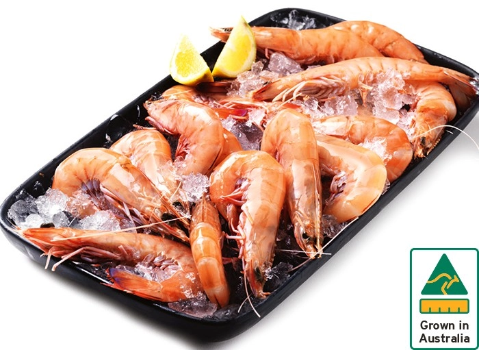 Australian Cooked Large King Prawns