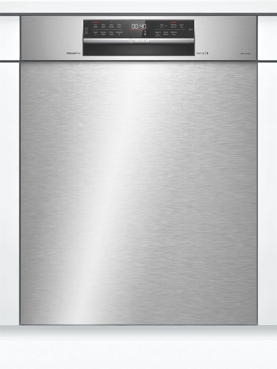 Bosch Series 6 Built Under Dishwasher Stainless Steel