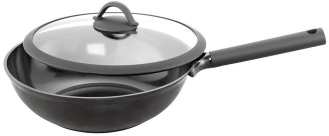 The Cooks Collective Wok with Lid 28cm