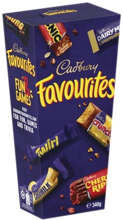 Cadbury Favourites 336-340g Selected Varieties