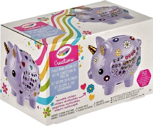 Crayola Creations Piggy Bank Design Kit