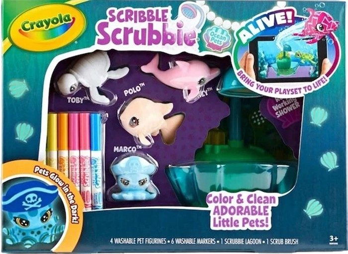 Crayola Scribble Scrubbies Glow Lagooon