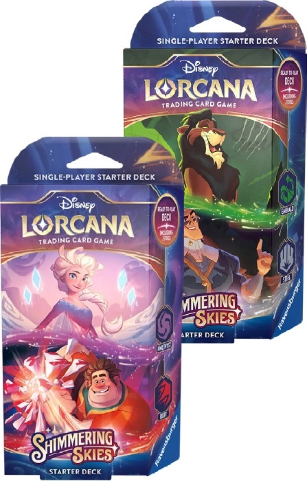 Disney Lorcana TCG S5 Shimmering Skies Single-Player Starter Deck