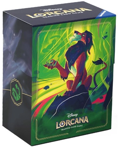 Disney Lorcana TCG S6 Azurite Sea Deck Box: Scar, Vengeful Lion